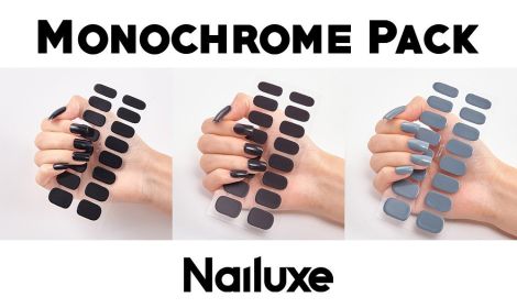 Pure Color 16 Nail Stickers (Option: Set9-1PC)